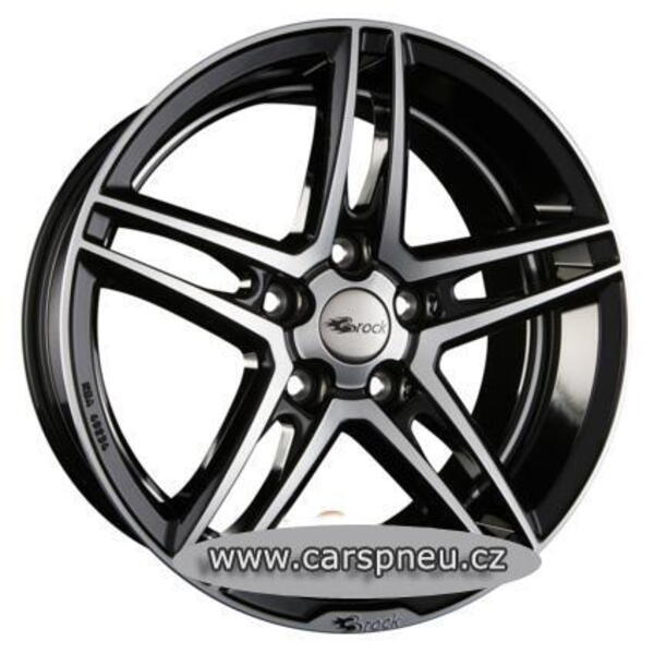 Brock B33 black poliert (SGVP) - 8,0x18, 5x112, ET45 (8x18)