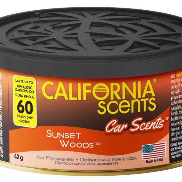 California Car Scents Sunset Woods, 42 g