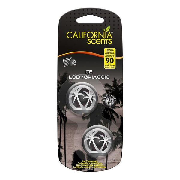 California Scents Mini Diffuser Ice - Ledová svěžest, 2 ks