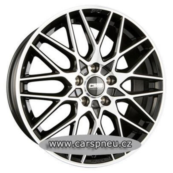 CMS C25 black poliert - 7,5x18, 5x114,3, ET35 (C25 758 35 65 DB)