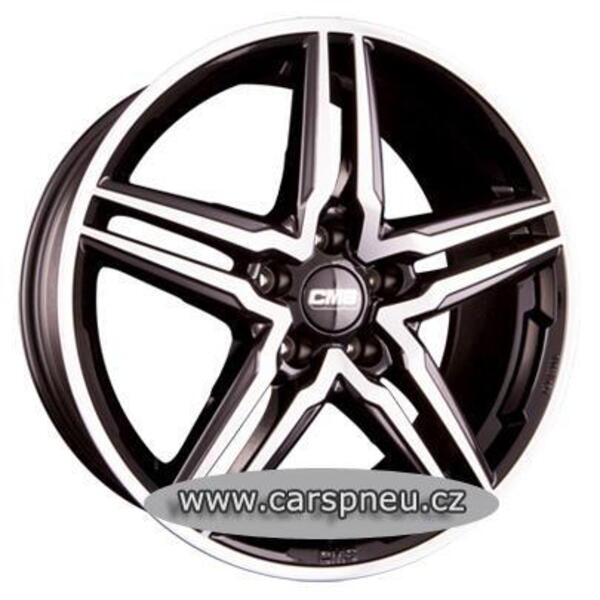 CMS C29 black poliert - 7,5x17, 5x100, ET47 (C29 757 47 53S DB)