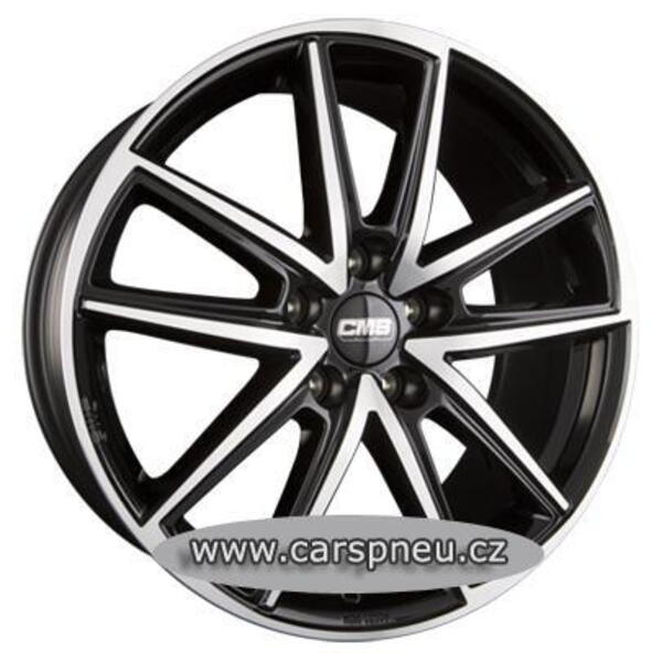 CMS C30 black poliert - 8,0x18, 5x114,3, ET40 (8x18) (C30 808 40 10 DB)