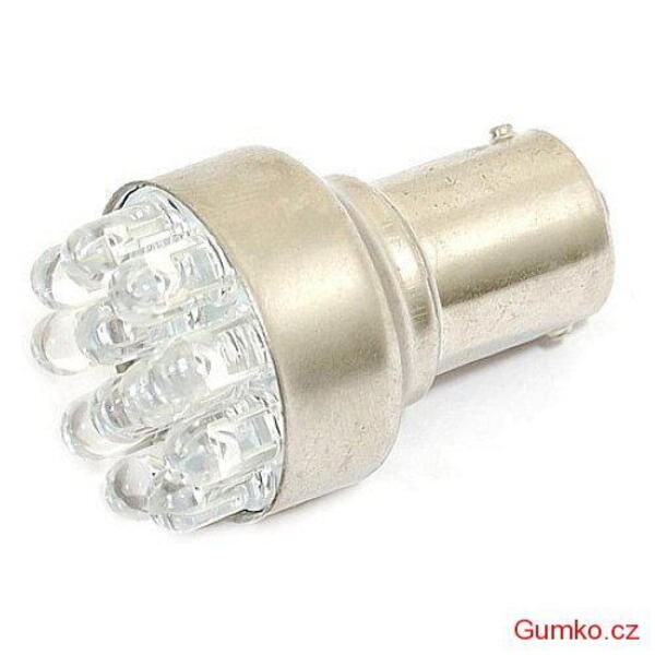 Compass Žárovka 12LED 12V BaY15d bílá