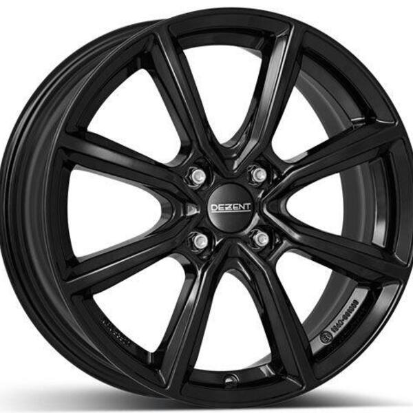 DEZENT TN black 6,5x16 4x108 ET32 černý lak