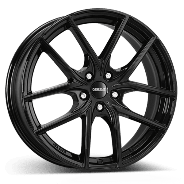 DEZENT TO black 7.5x17, 5x108, ET 50,5, 63,4