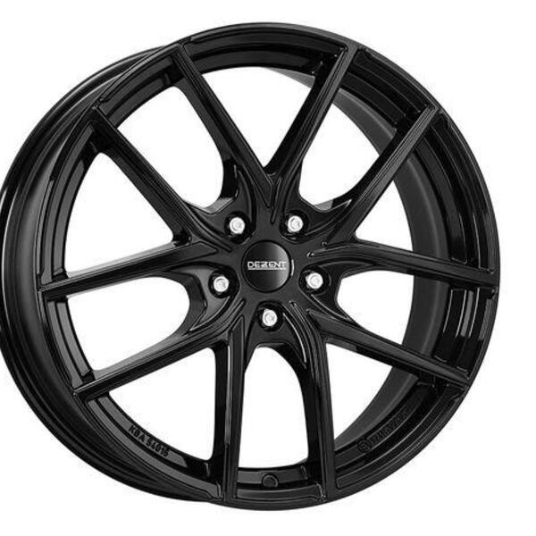 DEZENT TO black 7,5x17 5x112 ET51 černý lak