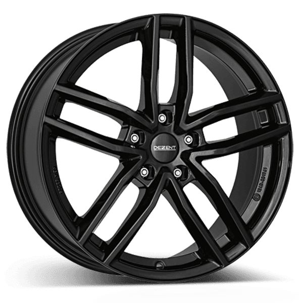 DEZENT TR black 6.5x16, 5x112, ET 48, 70,1