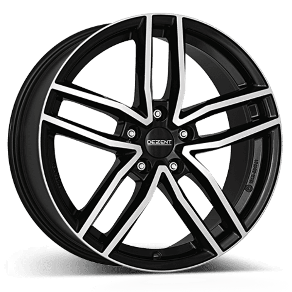 DEZENT TR dark 7.5x17, 5x108, ET 48, 70,1