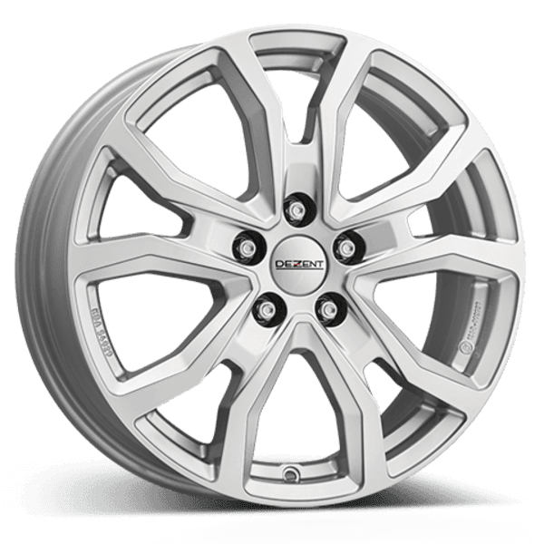 DEZENT TV silver 6.5x16, 5x112, ET 52, 66,6