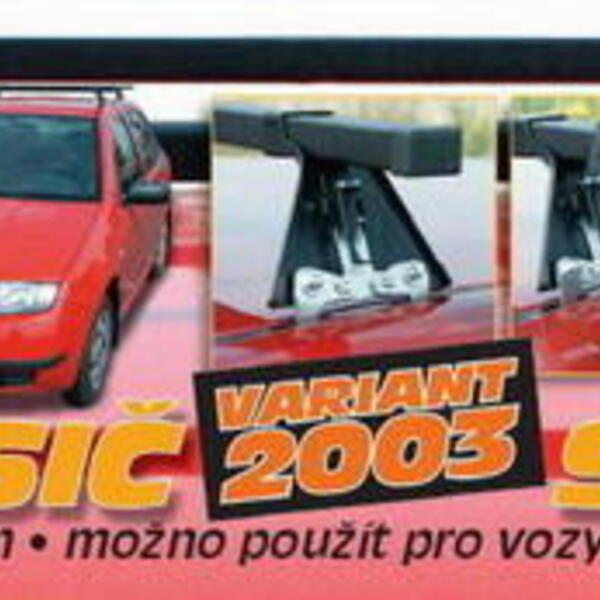 Format - Variant VARIANT střešní nosič Octavia II 2004- , 5dv., uzamykatelný /6021