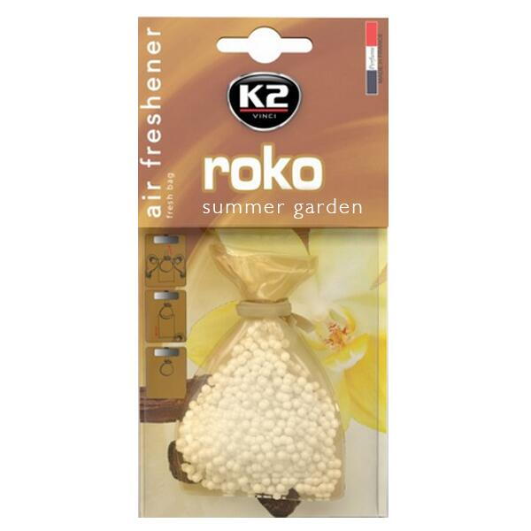 K2 ROKO - Osvěžovač vzduchu – SUMMER GARDEN - 20g