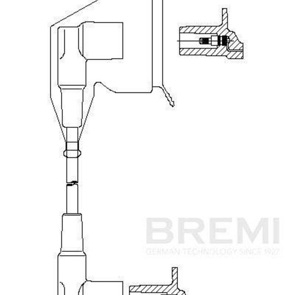 Kabel zapalovací svíčky BREMI 13255-BREMI