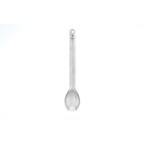 Lžíce Keith Titanium Long Handle Spork Barva: šedá