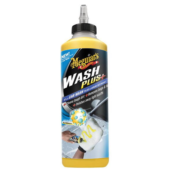 Meguiar's Car Wash Plus+ - revoluční, vysoce koncentrovaný šampon na odolné nečistoty, 709