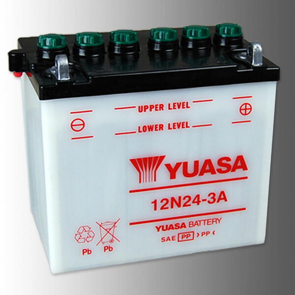 Motobaterie YUASA 12N24-3A 12V 24Ah