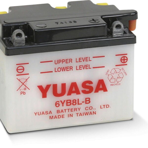 Motobaterie YUASA 6YB8L-B 6V 8Ah