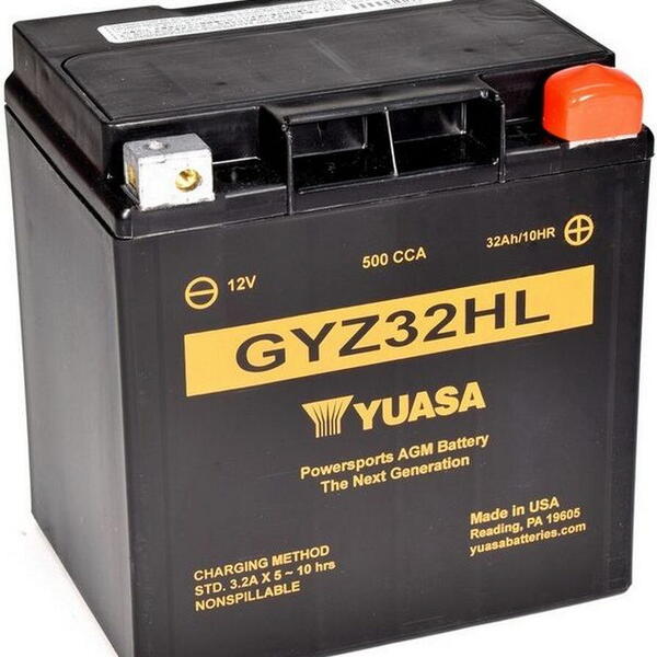 Motobaterie YUASA GYZ32HL 12V 32Ah 500A