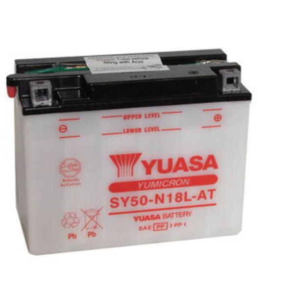 Motobaterie YUASA (originál) SY50-N18L-AT, 12V,  20Ah