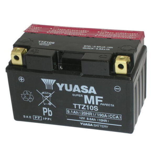 Motobaterie YUASA TTZ10S 12V 8,6Ah 190A