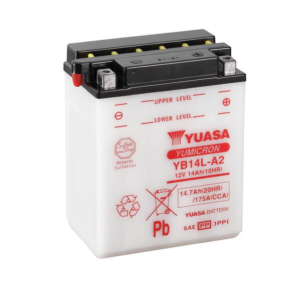 Motobaterie YUASA YB14L-A 12V 14Ah