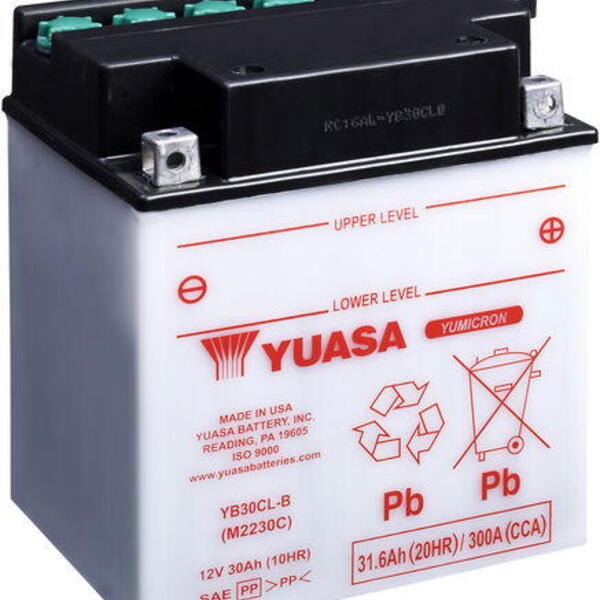 Motobaterie YUASA YB30CL-B 12V 30Ah