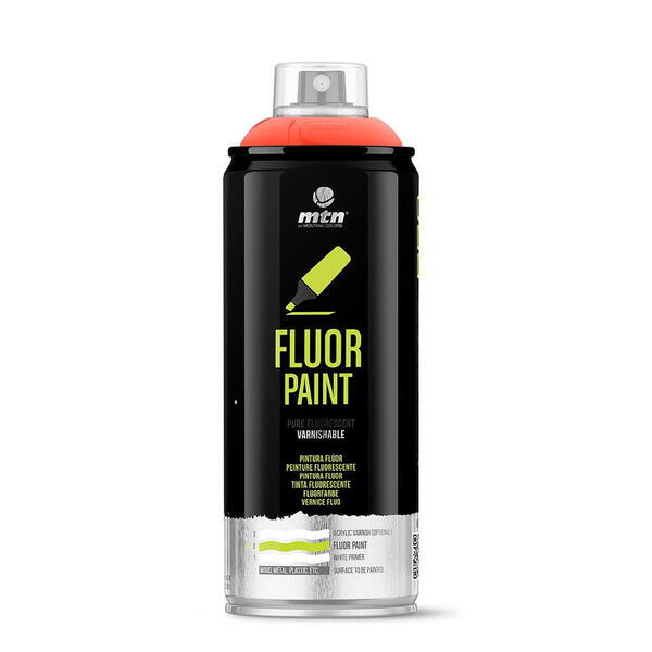 MTN Fluorescent paint 400ml Barva: Neon Yellow