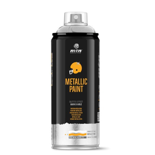 MTN Metallic 400 ml stříbrná