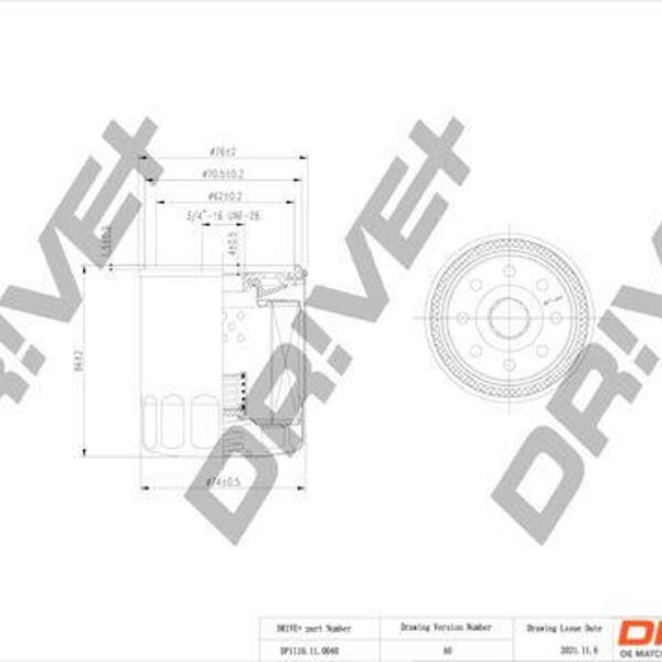 Olejový filtr DRIVE DP1110.11.0040