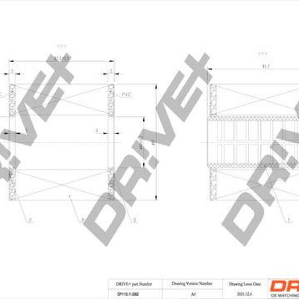 Olejový filtr DRIVE DP1110.11.0062