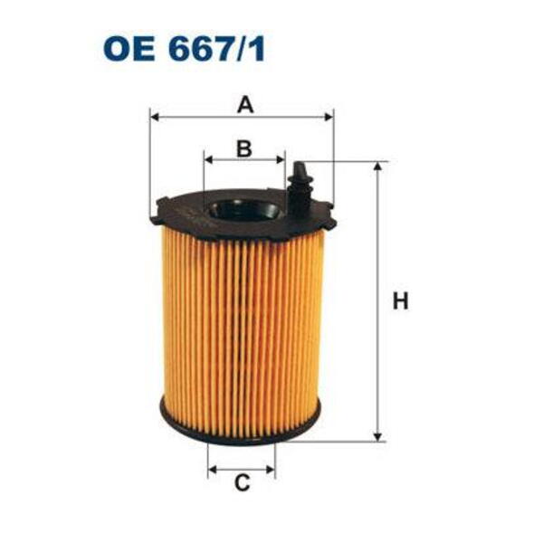 Olejový filtr FILTRON OE 667/1