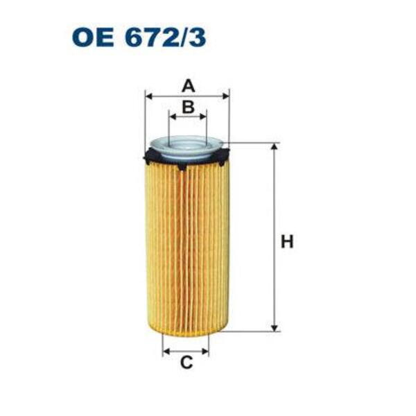 Olejový filtr FILTRON OE 672/3