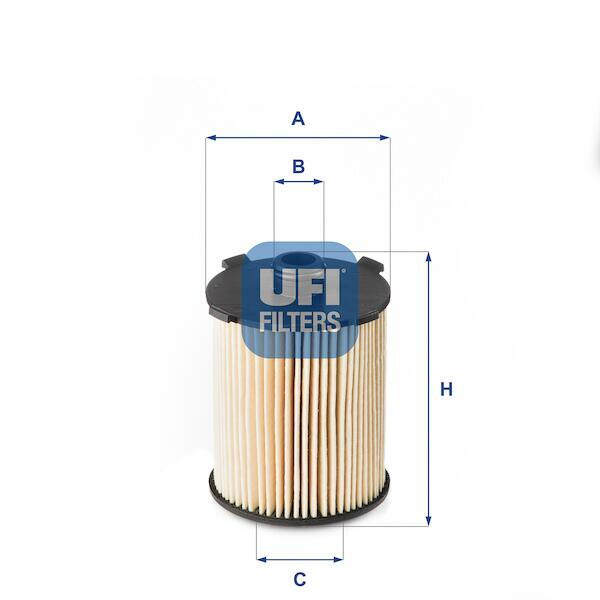 Olejový filtr UFI 25.110.00