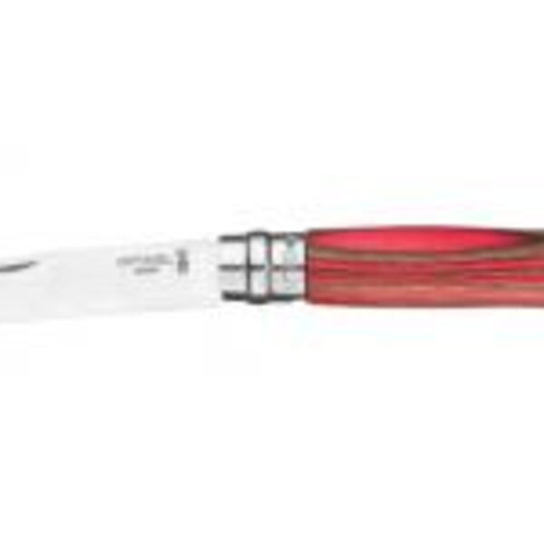 Opinel VRI N°08 Inox Red Laminated Birch