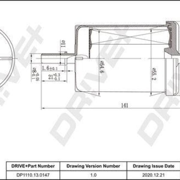 Palivový filtr DRIVE DP1110.13.0147