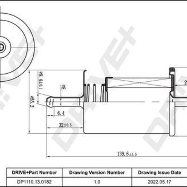 Palivový filtr DRIVE DP1110.13.0182