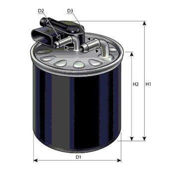 Palivový filtr PURFLUX FCS968