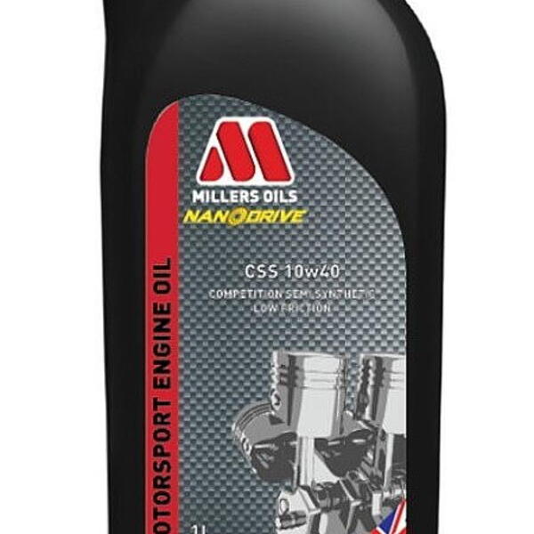 Polosyntetický motorový olej Nanodrive Millers Oils CSS 10w40 1 L 79511 (Akční komplet vým