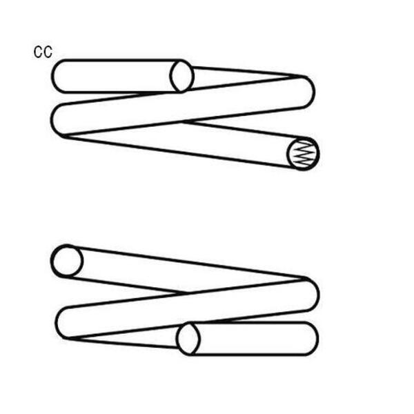 Pružina podvozku CS Germany 14.872.143