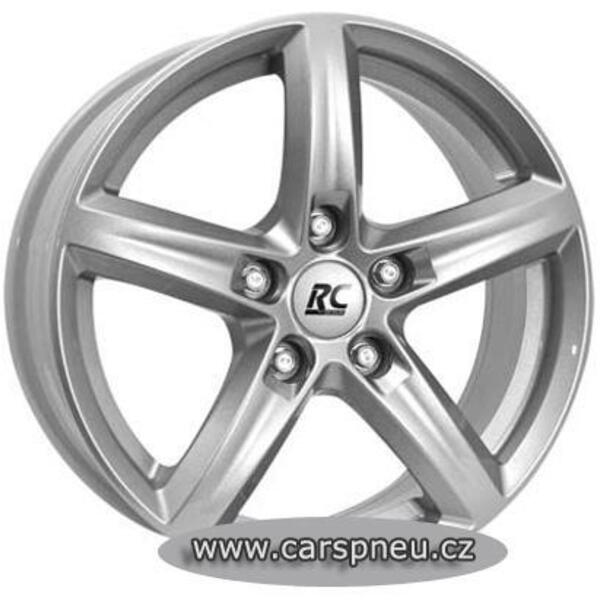 RC Design RC24 silber (KS) - 6,5x16, 5x114,3, ET48 /Brock/