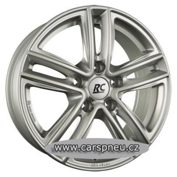 RC Design RC27 silber (KS) - 6,5x16, 5x112, ET44 /Brock/