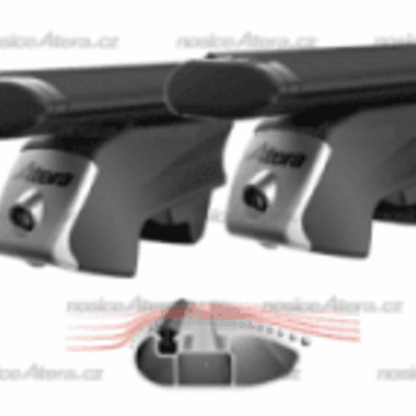 Střešní nosiče Atera - Seat Leon ST s integrovanými hagusy, r.v. 8/2013-8/2020