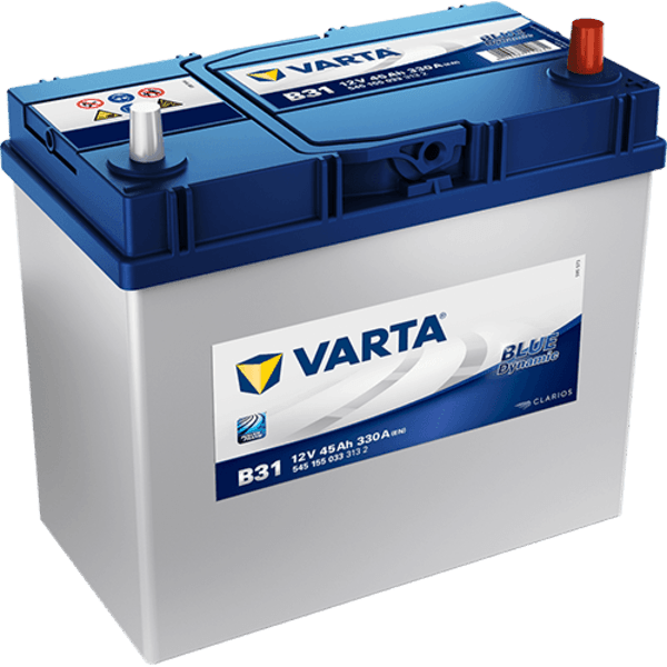 Varta Blue Dynamic 12V 45Ah 330A, 545 155 033, B31  nabitá autobaterie + možný výkup staré