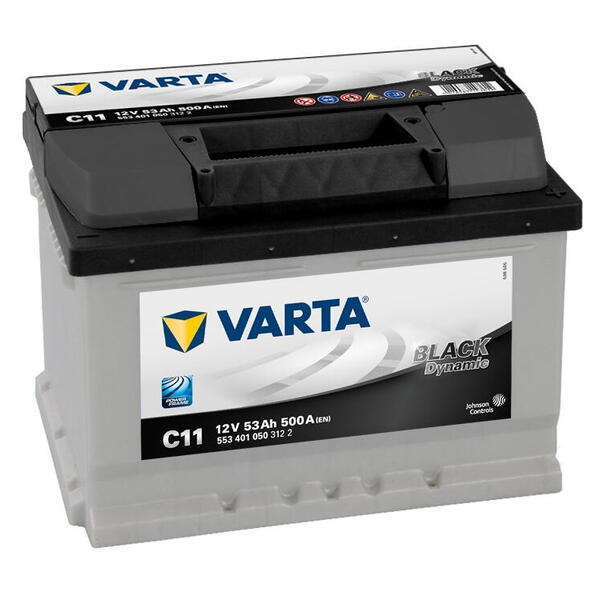 VARTA - Clarios Czech spol. s r.o. Autobaterie Varta BLACK Dynamic  53Ah  500A 12V 545401,