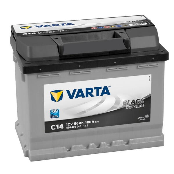 VARTA - Clarios Czech spol. s r.o. Autobaterie Varta BLACK Dynamic  56Ah  480A 12V 556400,