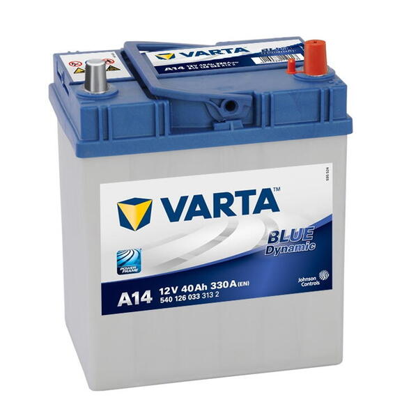 VARTA - Clarios Czech spol. s r.o. Varta Blue Dynamic 40AH 330A, 540126, A14