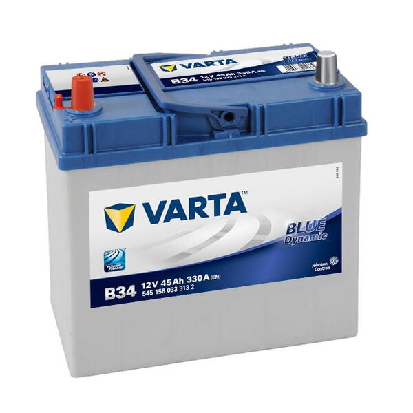 VARTA - Clarios Czech spol. s r.o. Varta Blue Dynamic 45AH 330A +L, 545158, B34 - Levá