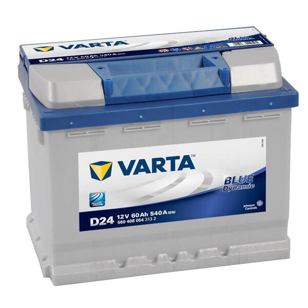 VARTA - Clarios Czech spol. s r.o. Varta Blue Dynamic 60AH 540A, 560408, D24