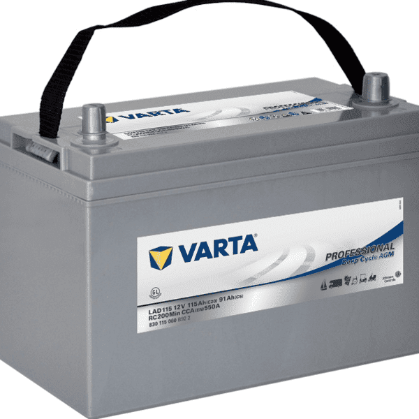 VARTA - Clarios Czech spol. s r.o. VARTA Professional DC AGM 12V 115Ah 600A 830115060 LAD1