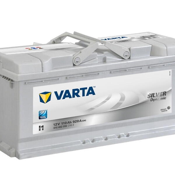 VARTA - Clarios Czech spol. s r.o. VARTA SILVER Dynamic 110Ah 920A, 610 402, I1