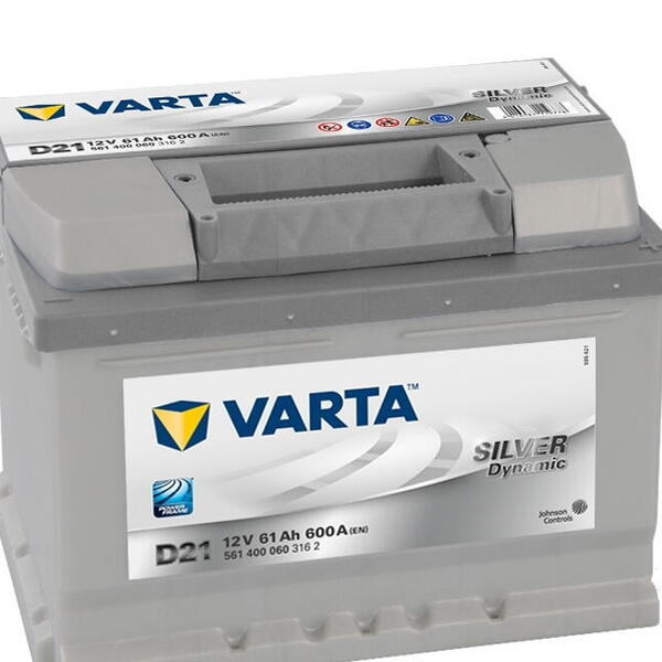 VARTA - Clarios Czech spol. s r.o. Varta Silver Dynamic 61AH 400A, 561400, D21